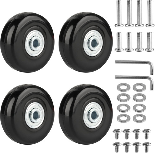 50x18mm luggage wheels - 50x18mm,