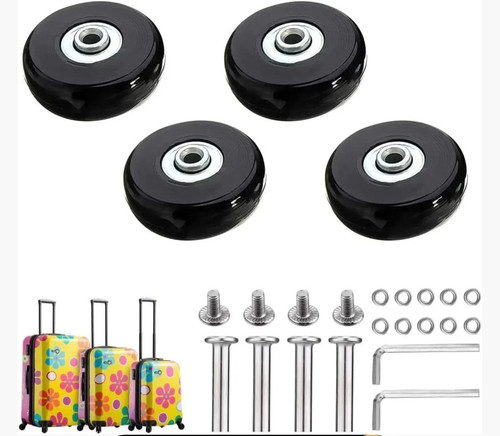 50x18mm luggage wheels set - luggage,