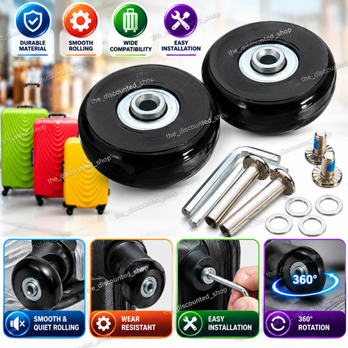 50x18mm luggage wheels - wheels, set