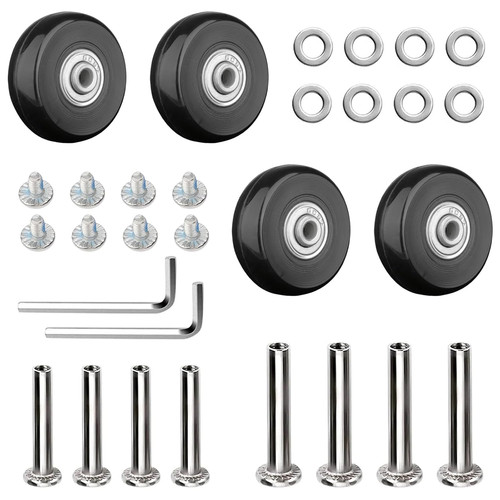 50x18mm luggage wheels - 50x18mm, set