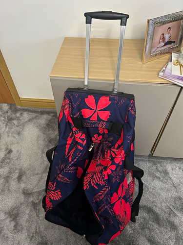 Tripp soft suitcase navy red - tripp,