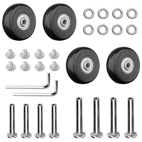50x18mm luggage wheels set - 50x18mm,