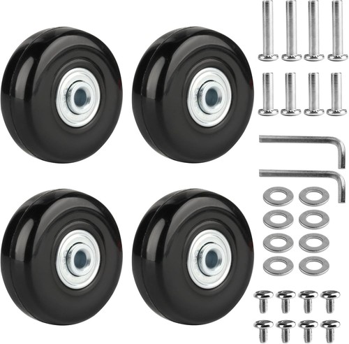 50x18mm luggage wheels - wheels, set